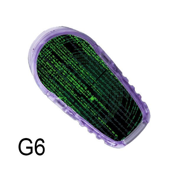 Dexcom Sticker G6 mit Matrixmotiv