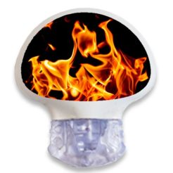 Enlite Guardian Sensor Sticker Aufkleber Flames Flammen