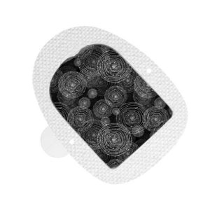 Omnipod Sticker Black Circles