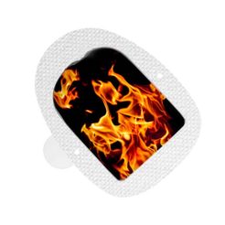 MyLife Omnipod Sticker Flames