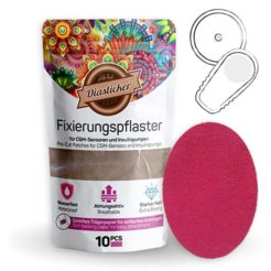 Pflaster zur Fixierung von Insulinkathetern und Freestyle Libre Sensoren, Freestyle Libre Fixierungspflaster Pink