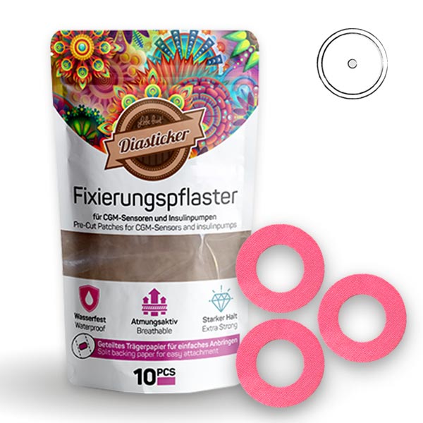 Freestyle Libre Fixierung Pink