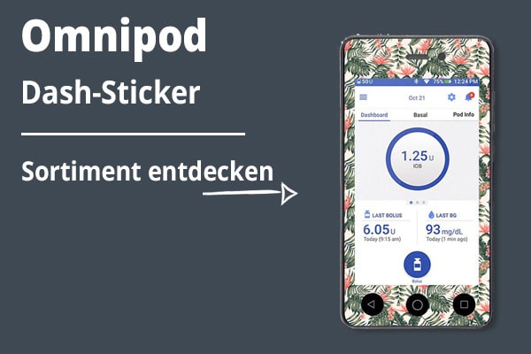 Omnipod Dash Sticker