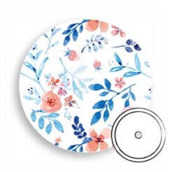 Overpatch rund freestyle Libre pflaster Flowers