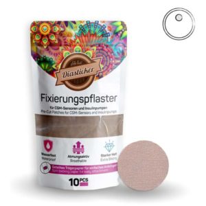 Overpatch rund freestyle Libre 3 pflaster Beige