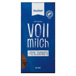 Schokolade Vollmilch von Xucker mit Xylit