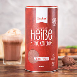 zuckerfreie heiße Schokolade von Xucker für Diabetiker