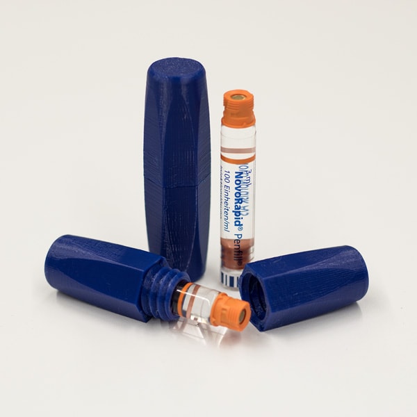 Schutzhülle für Insulinpatronen Blau