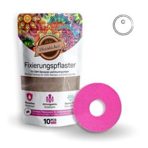 Freestyle Libre 3 Fixierpflaster, Fixiertape - Pink