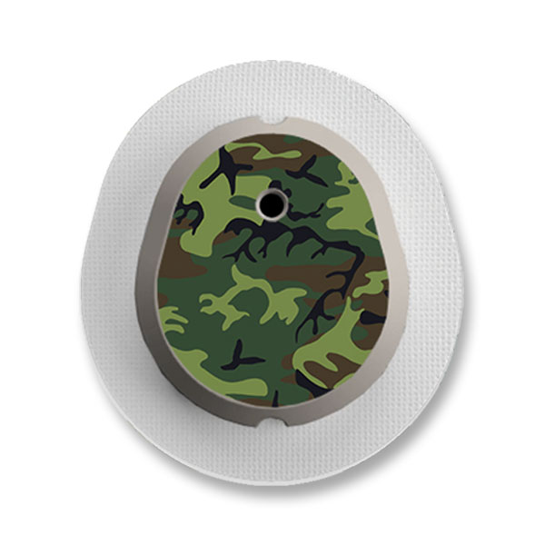 Dexcom G7 Sticker Jungen Camouflage Army