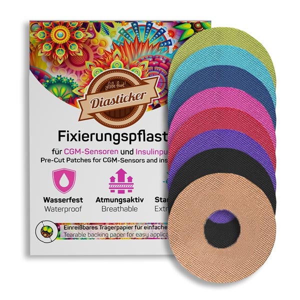 Freestyle Libre 3 Fixierpflaster Tapes Fixierung bunt