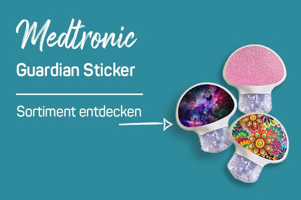 Medtronic Guardian Enlite Sticker Aufkleber
