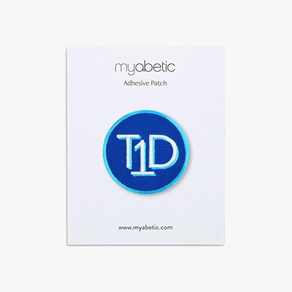 diabetes-Patch Klebepatch Stickerei für Diabetiker T1D