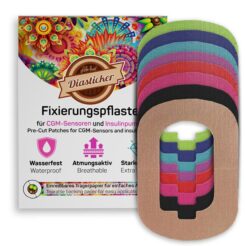 Accu-Chek Solo Fixierpflaster - Mix Packung bunt