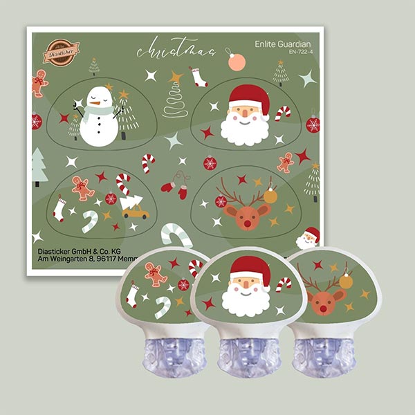 Enlite Guardian Stickerset Christmas Weihnachtsedition 2023