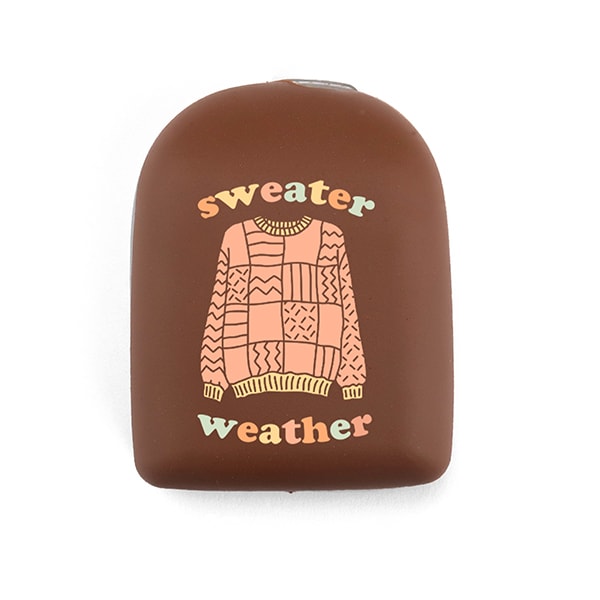 omnipod cover sweater weather braun milk chocolate